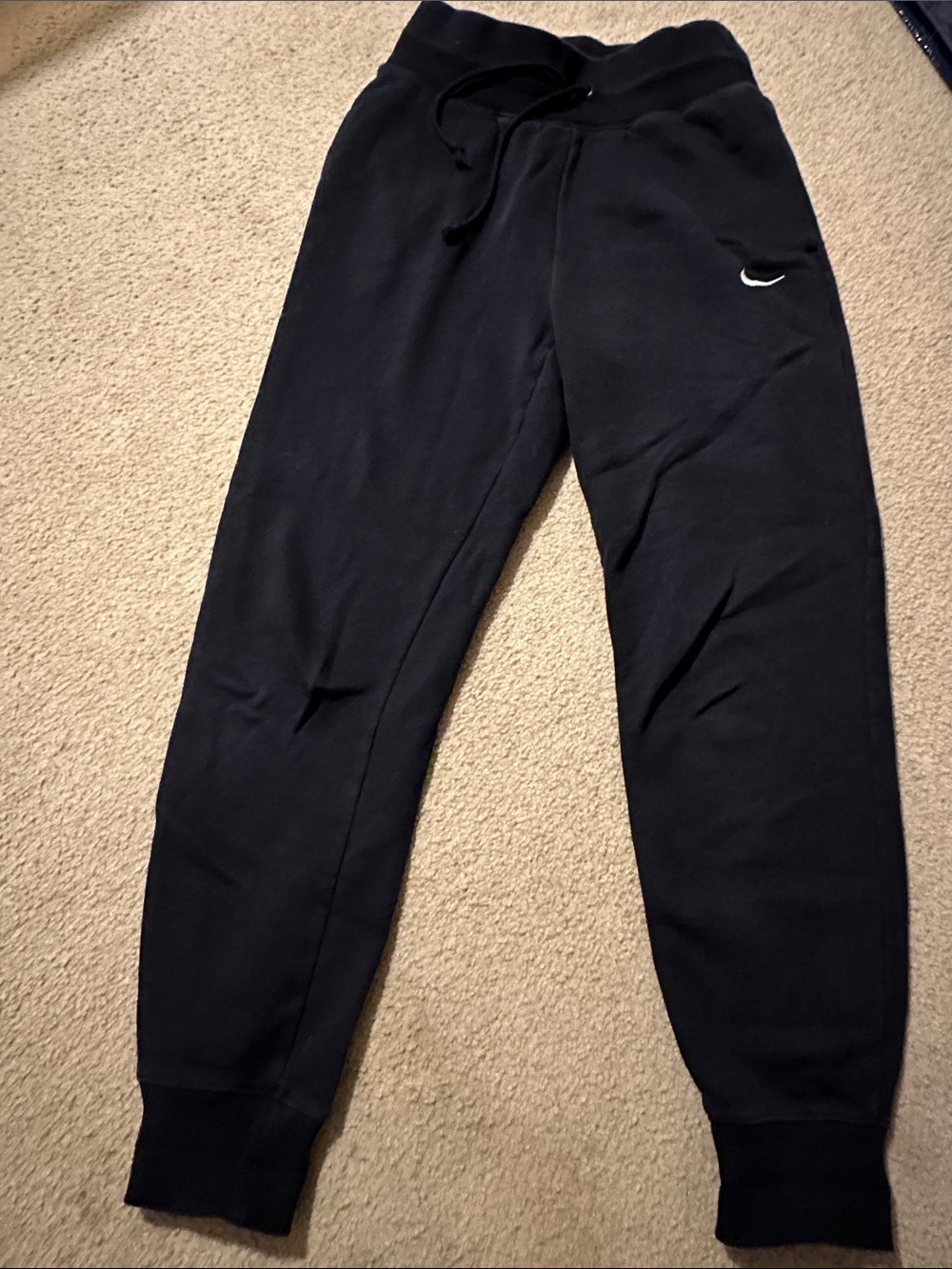 Nike  Jogger Sweatpants with White Swoosh